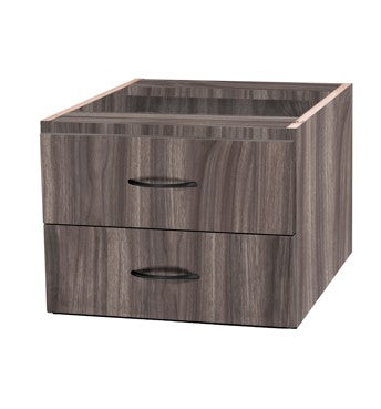 Super110 2 Drawer Fixed pedestal, (NO LOCK)